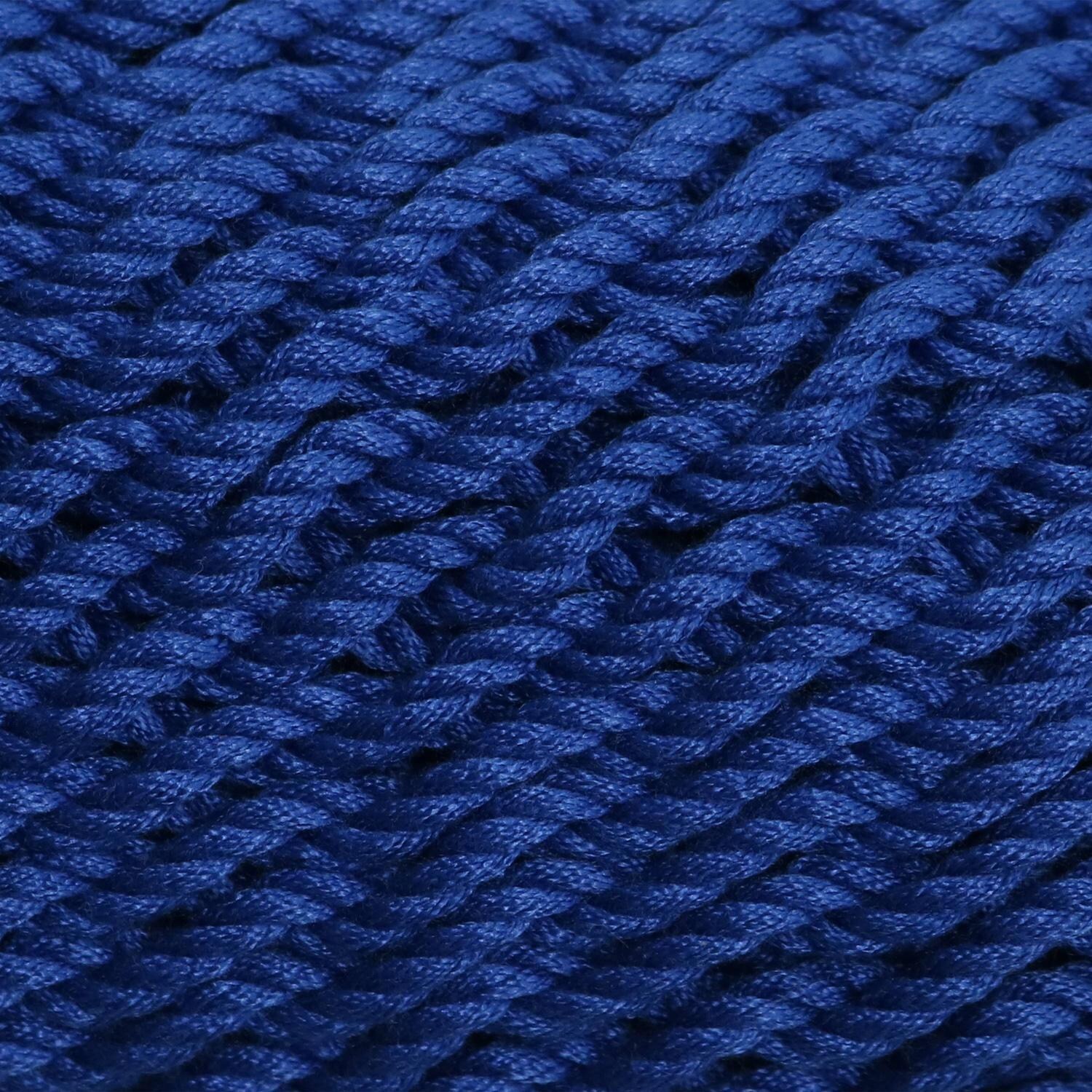 Ultimate Patio Extra Large Hanging Caribbean Hammock Chair - Caribbean Blue - Weave Detail thumbnail