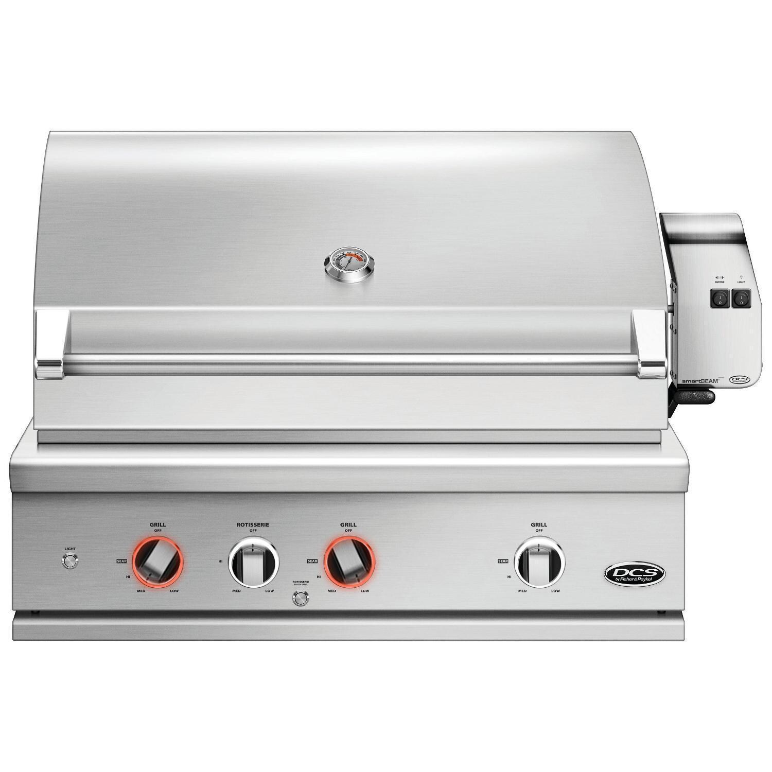 DCS Series 9 Evolution 36-Inch Built-In Propane Gas Grill With Rotisserie - BE1-36RC-L-2020