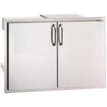 Fire Magic Select 30-Inch Double Access Door With Drawers And Trash Bin Storage - 33930S-12 image