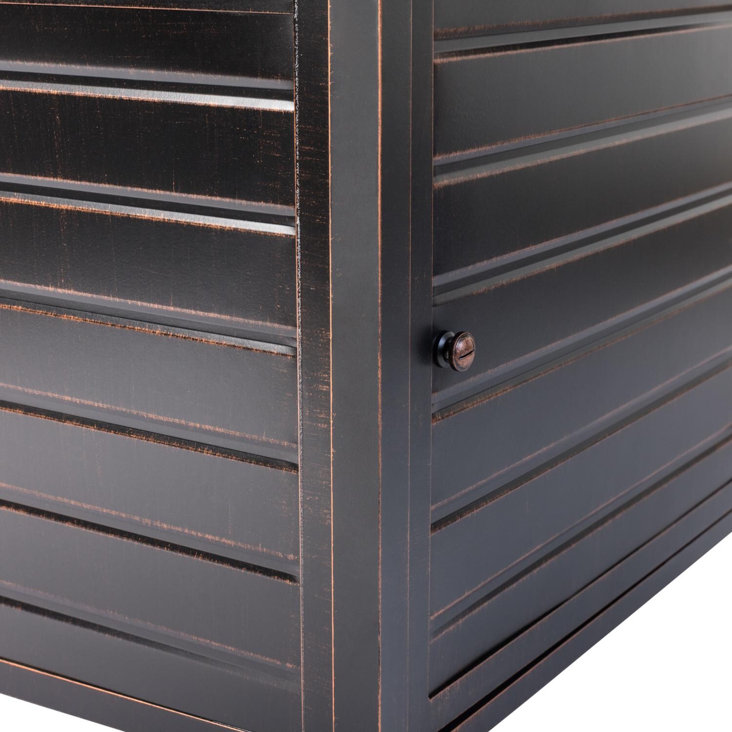 Ultimate Patio SC62734 Hawkview 48-Inch Rectangular Aluminum Propane Fire Pit Table - Detail thumbnail