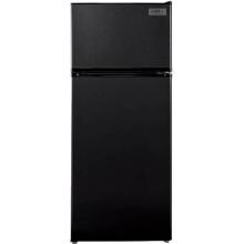 Summit 24-Inch 10.3 Cu. Ft. Freestanding Apartment Refrigerator With Ice Maker - Black - FF1119BIM image