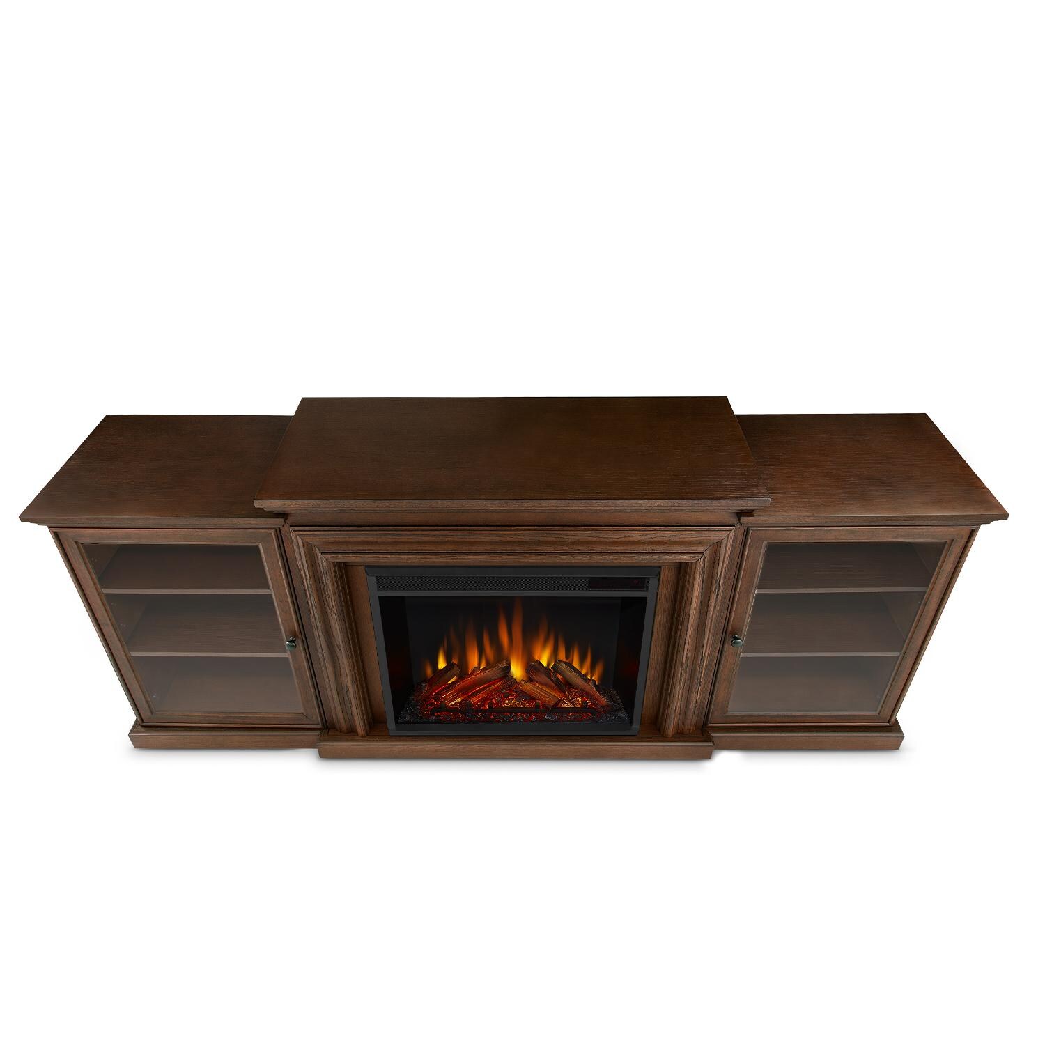 Real Flame - 7740E-CO - Frederick 72-Inch Electric Fireplace Entertainment Center - Chestnut Oak - Top View thumbnail