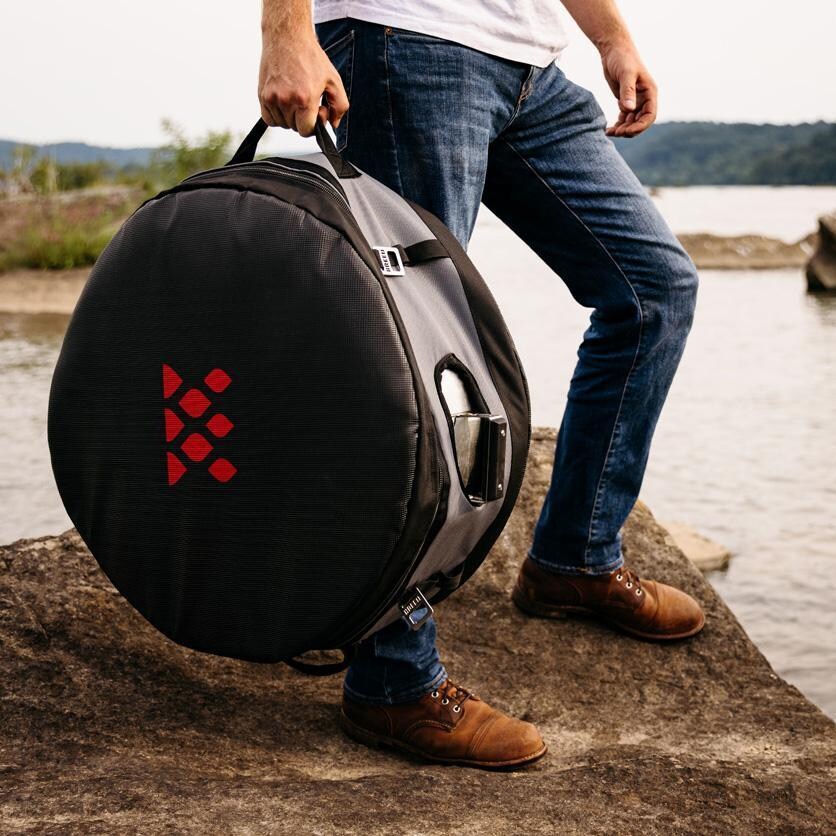 Breeo BR-Y-BA Y Series Transit Case - Being Held - Lifestyle thumbnail