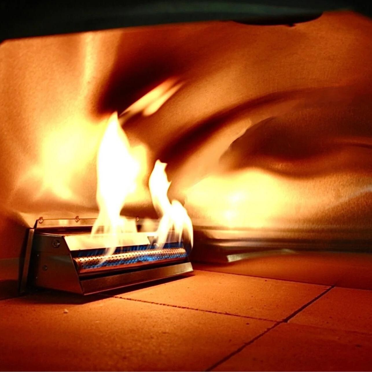 WPPO WKEA-04-GAS Complete Gas Burner for WKE-04 Ovens - In Use - Lifestyle thumbnail