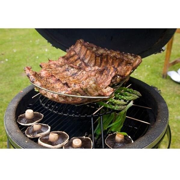 Grill Dome Infinity Series XL Kamado Grill Green BBQ Guys