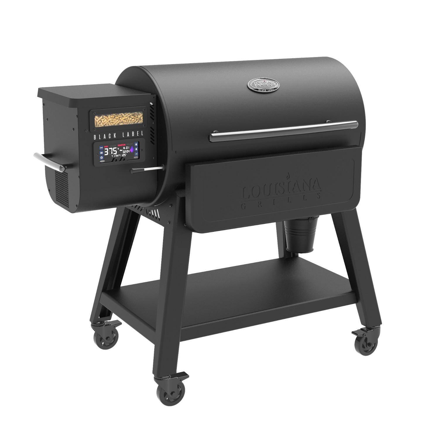 Louisiana Grills - 10639 - LG1000BL Black Label Series Pellet Grill - Angled Left thumbnail