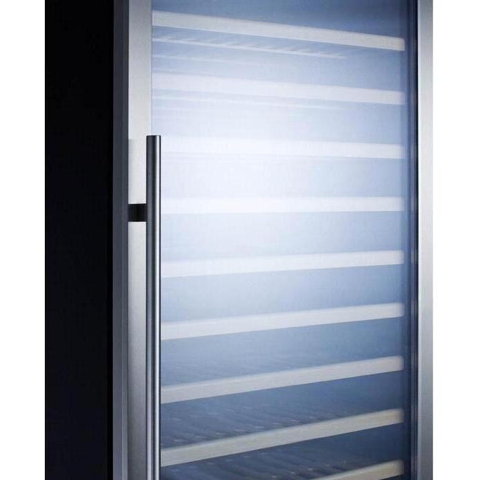 Summit 102 Bottle Built-In / Freestanding Wine Cellar / Cooler - SWC1102 - Door Detail thumbnail