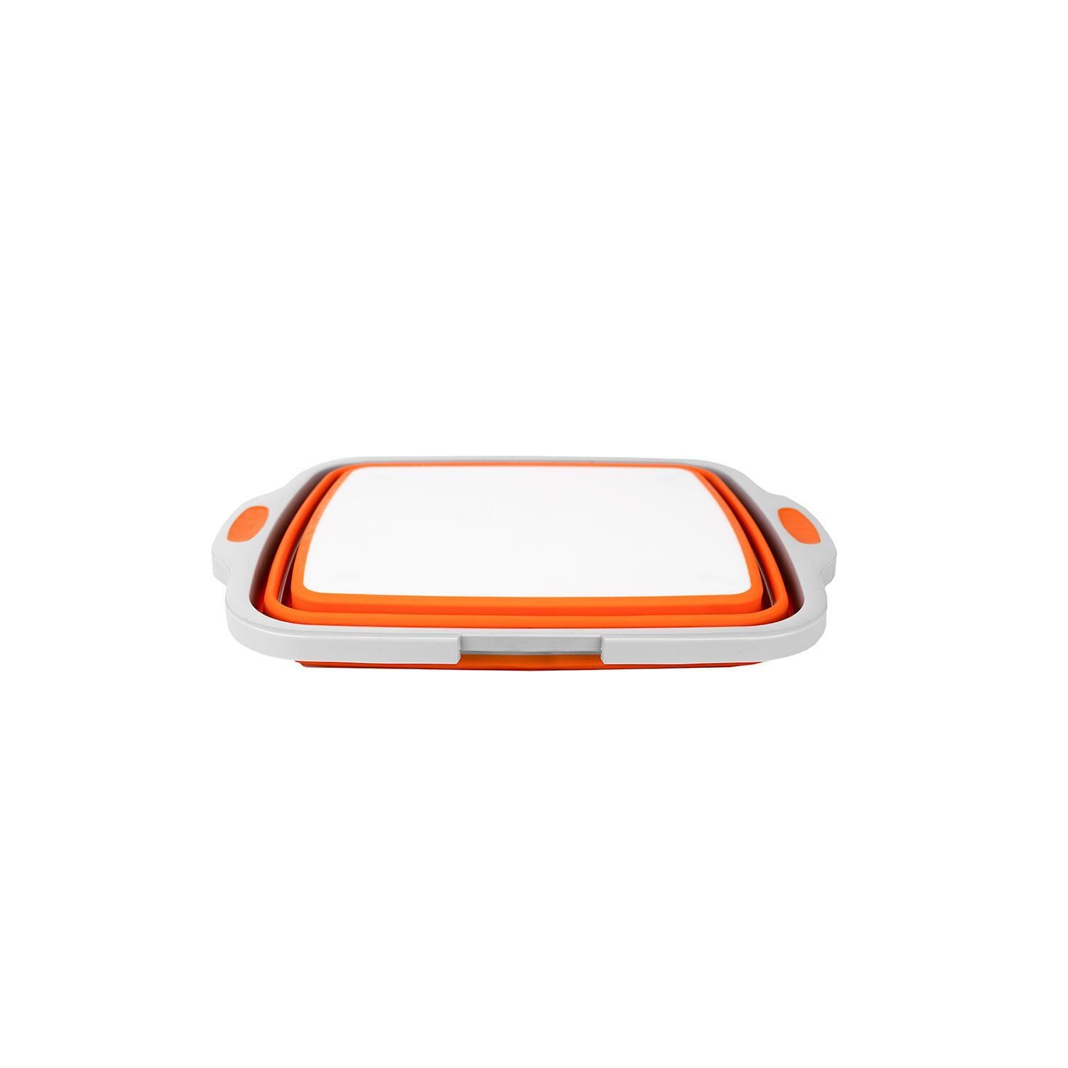 Drip EZ TUBV2-JR-1 V2 Jr. Prep Tub - Classic Orange - Lid - White Background
