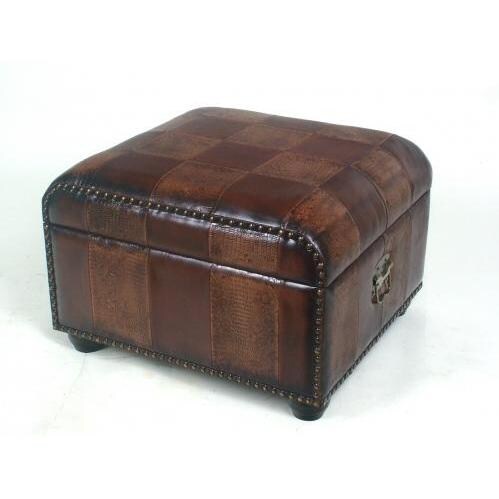International Caravan Ottoman Trunk - Mix Pattern