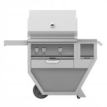 Hestan Deluxe 30-Inch Natural Gas Grill W/ Sear Burner, Rotisserie, Worktop & Storage Drawer - Steeletto - GMBR30CX-NG-SS image