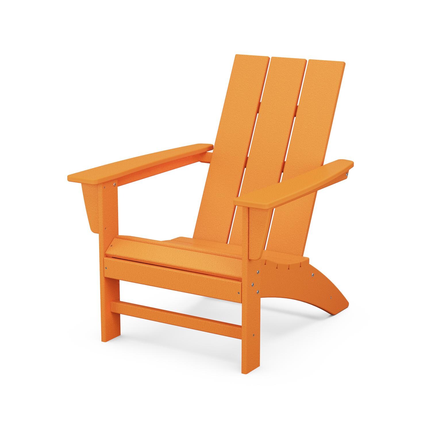 POLYWOOD Modern Tangerine Adirondack Chair thumbnail