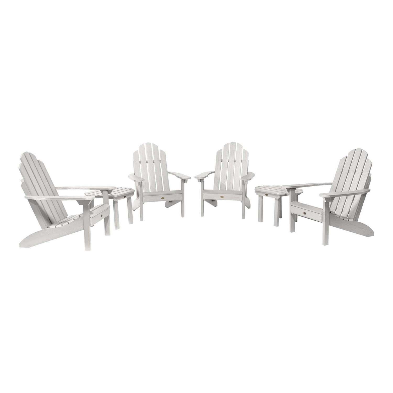 Paradise Key 6 Pc Set Polyresin Seating Set in White By Lakeview Outdoor Designs - White Background thumbnail