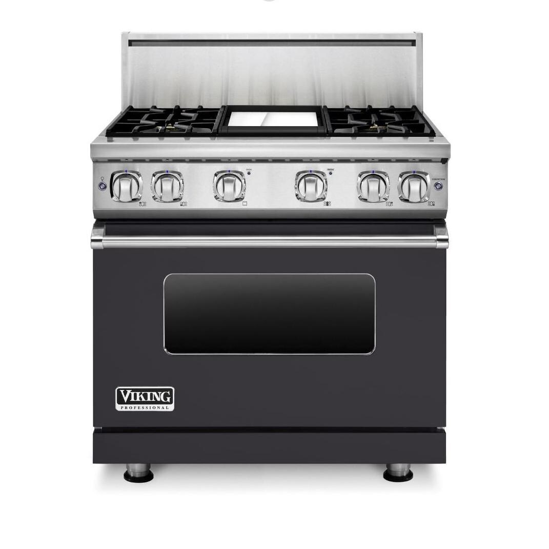 Viking Professional 7 Series 36Inch 4Burner Propane Gas Range With