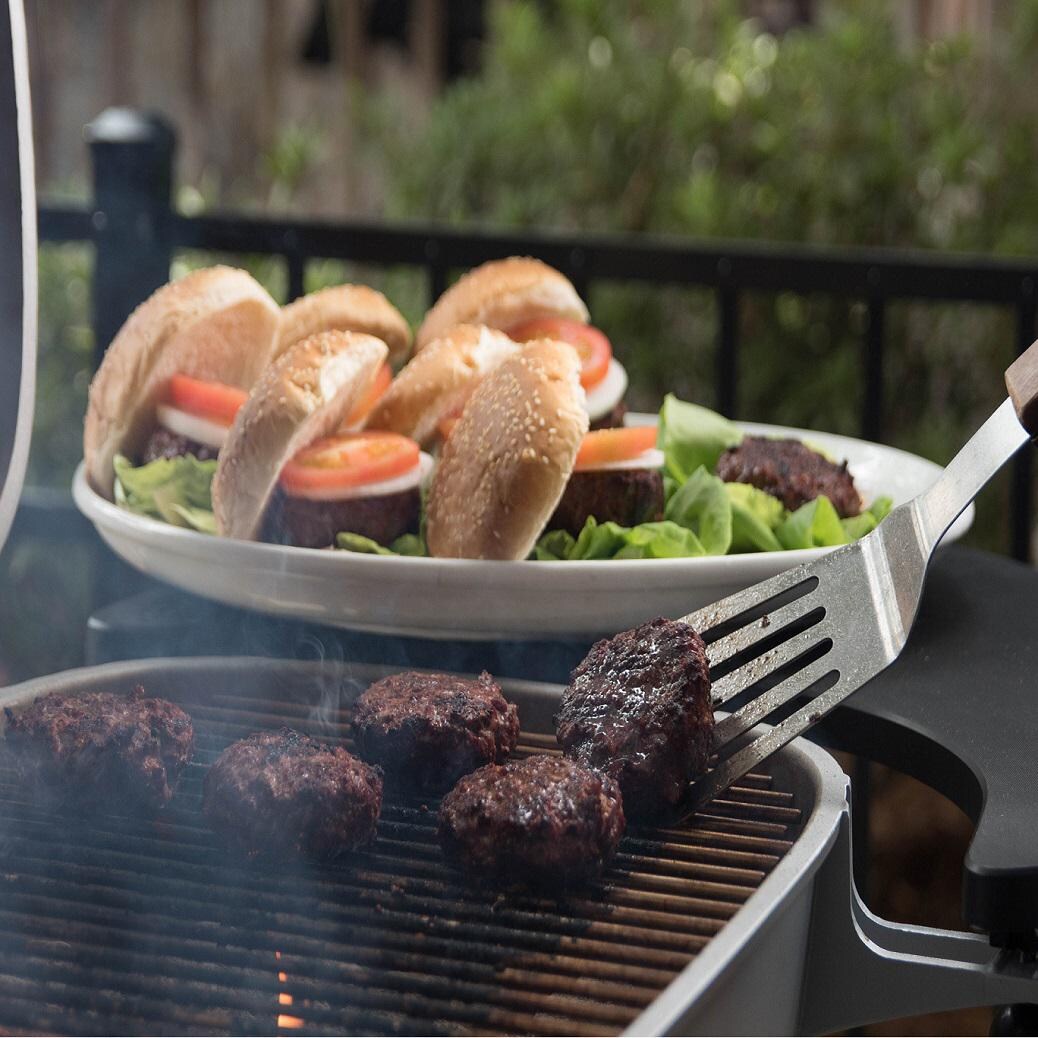 Portable Kitchen PK360 Freestanding Grill & Smoker - Burgers thumbnail