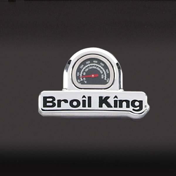 Broil King Baron 590 Pro Propane Gas Grill 876244 - Deluxe Accutemp Thermometer thumbnail