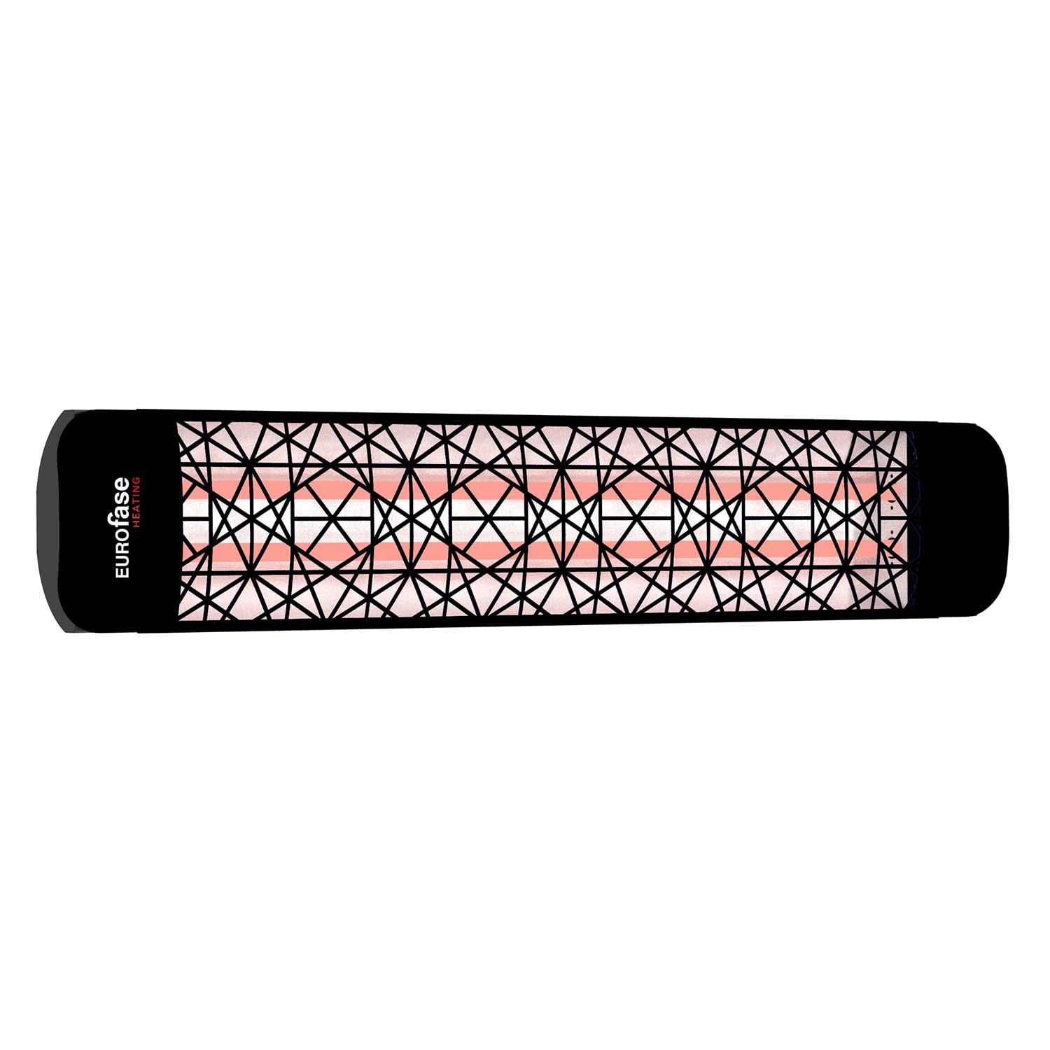 Eurofase Astra EF40/EF50 Decor Plate Kit For 4000 & 5000 Watt Heaters - Black - EF39DCB4