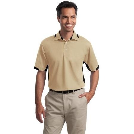 Port Authority Dry Zone Colorblock Ottoman Polo Shirt