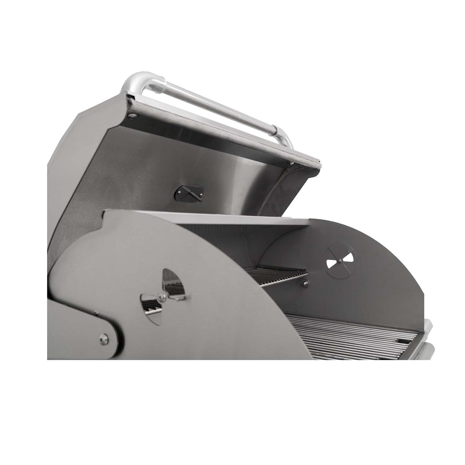 Bull 88787 Bison Premium Built-In Charcoal Grill - Side View thumbnail