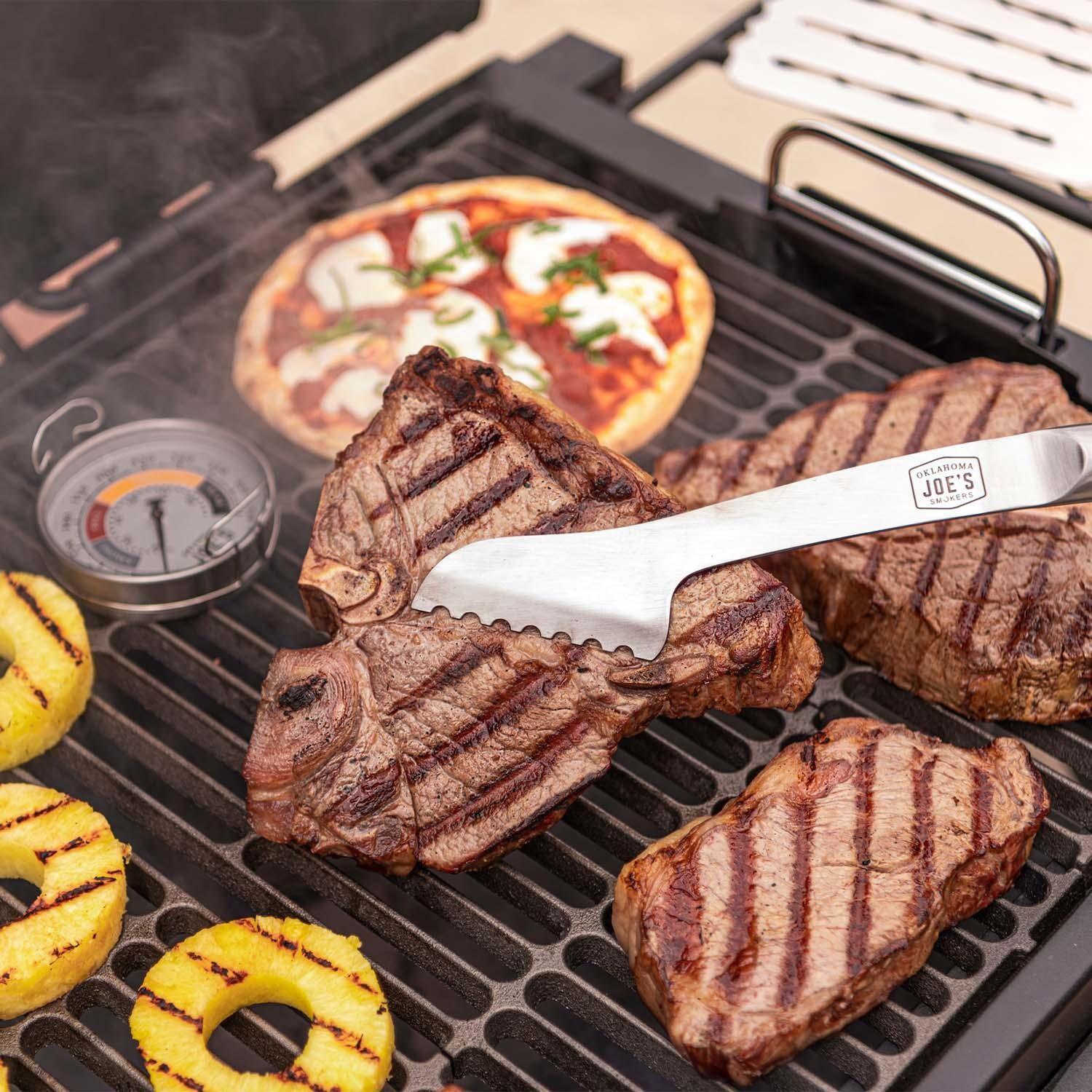 Oklahoma Joe's 19302087 Judge Charcoal Grill - In Use - Lifestyle thumbnail