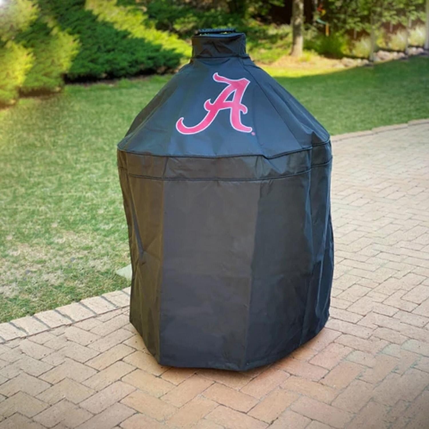 Holland Bar Stool Co B08CDMRBPM University of Alabama Universal Kamado Grill Cover - Lifestyle thumbnail