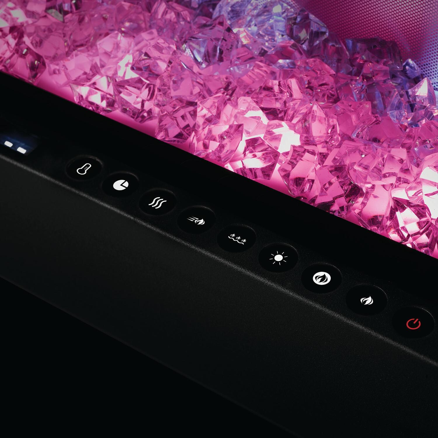 Napoleon NEFBD50H  NEFBD50H-DTRM CLEARion See-Thru Built-In Electric Fireplace - Control Panel Detail thumbnail