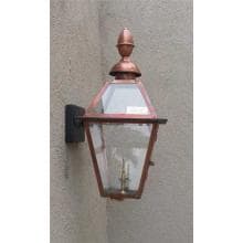 Regency GL18CT Beaumont III Natural Gas Light With Open Flame Burner And Manual Ignition On Wall Mount