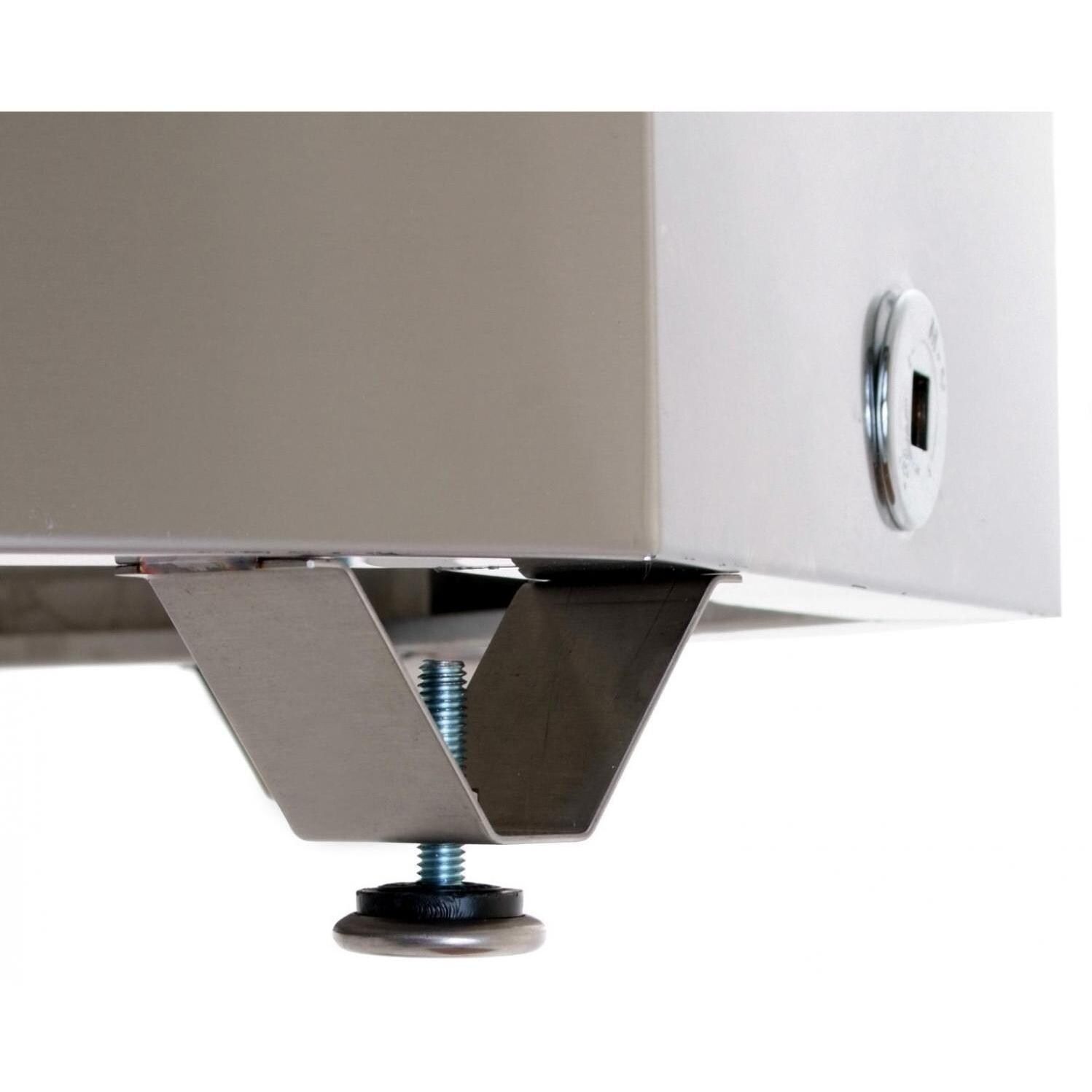 Lakeview Outdoor Designs 42-Inch Stainless Steel Octagon Fire Pit - Leg Detail thumbnail