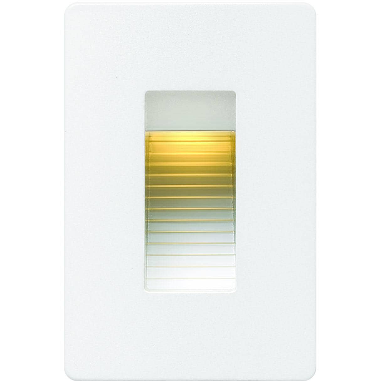 Hinkley Lighting Luna One Light 5-Inch LED Outdoor Deck Light - Satin White - 58504SW