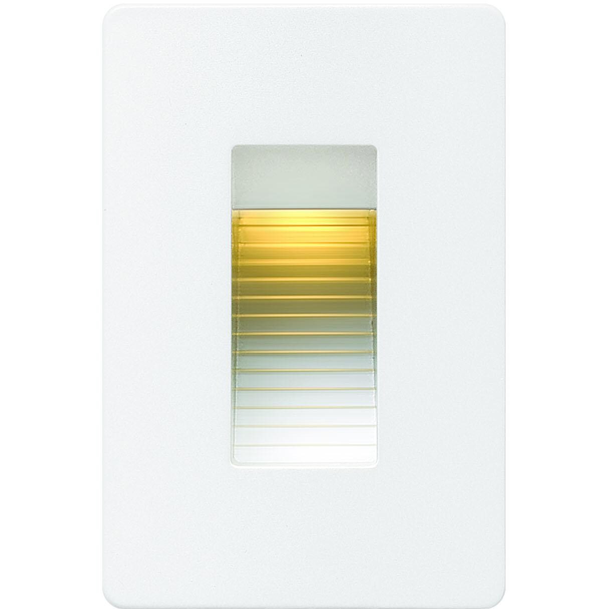Hinkley Lighting Luna One Light 5-Inch LED Outdoor Deck Light - Satin White - 58504SW