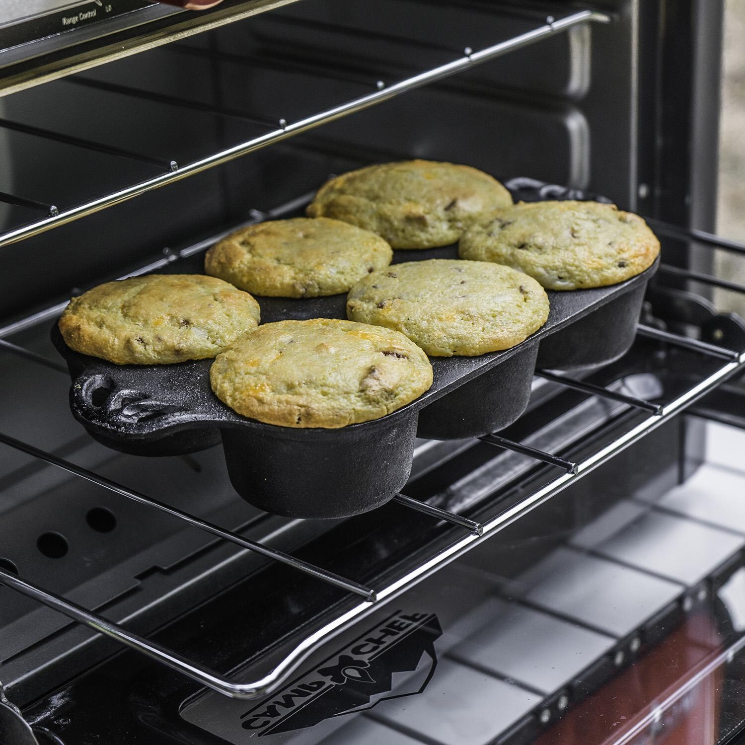 Camp Chef COVEND Deluxe Outdoor Camp Oven - Cornbread Muffins thumbnail