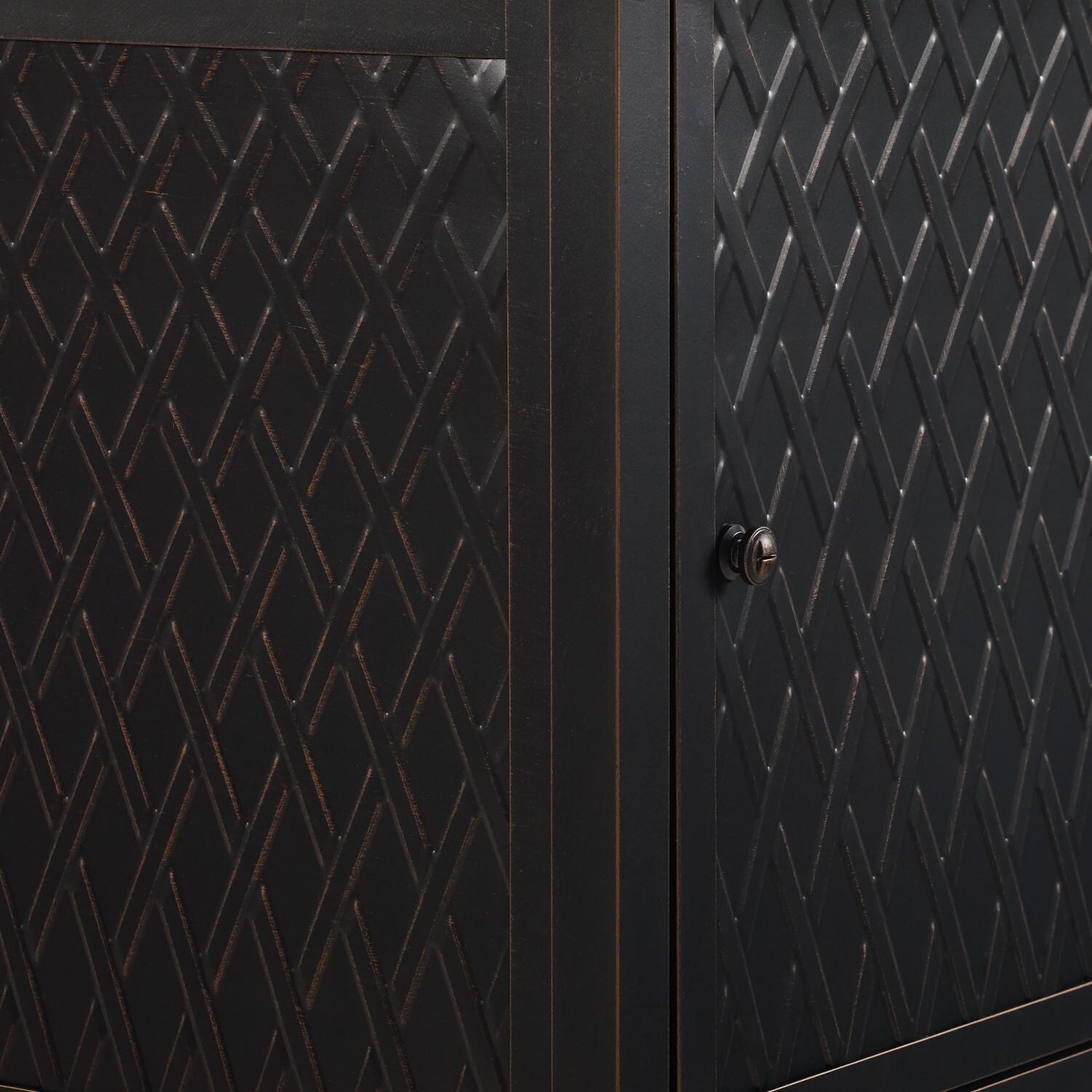 Ultimate Patio 63182-NG Palm Way 48-Inch Rectangular Aluminum Natural Gas Fire Pit - Detail thumbnail