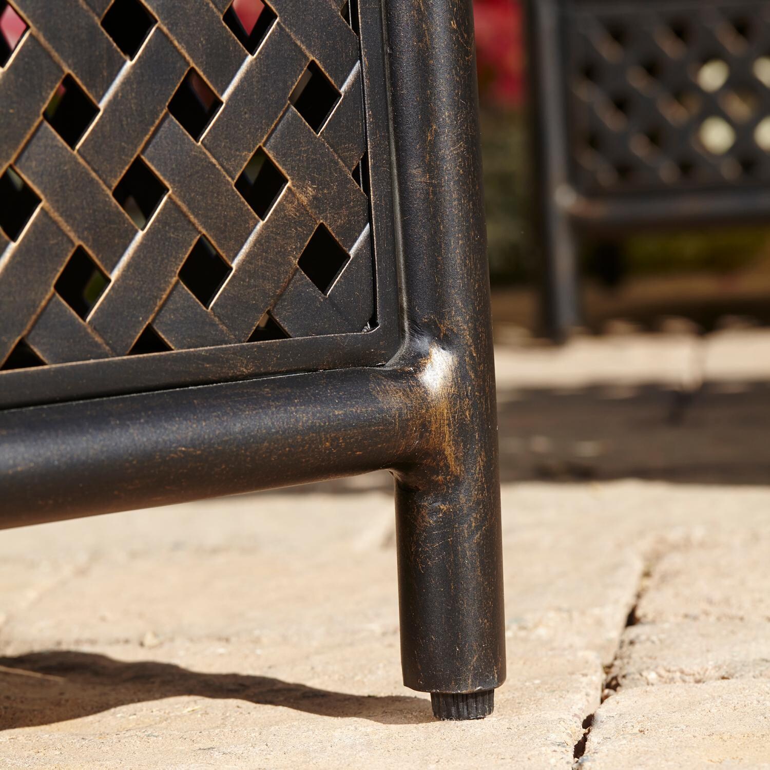 Catalina Aluminum Club Chair - Foot Detail thumbnail