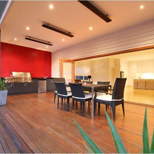 Thermofilm Heatstrip Classic Mini Electric Infrared Patio Heater -Lifestyle thumbnail