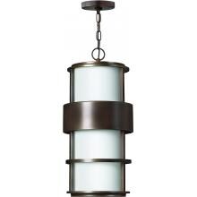 Hinkley Lighting Saturn One Light 21-Inch Outdoor Hanging Lantern - Metro Bronze - 1902MT