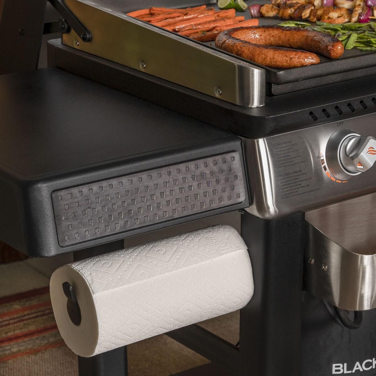 Blackstone 1901 Culinary Pro 28-Inch Griddle Cooking Station W/ Hard Cover - Pivoting Paper Towel Holder thumbnail