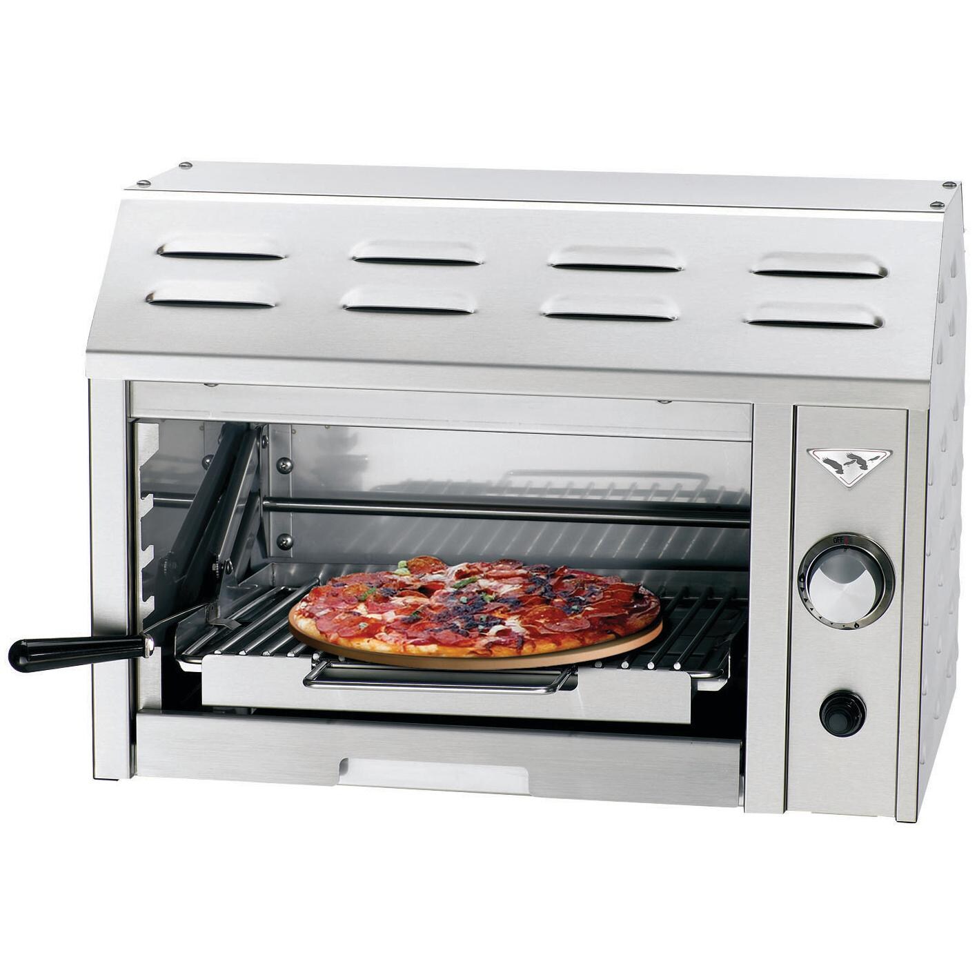 Twin Eagles 24-Inch Countertop Natural Gas Salamangrill with Pizza Stone - TESG24-N