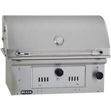 Bull Bison 30-Inch Built-In Stainless Steel Charcoal Grill - 67529 image