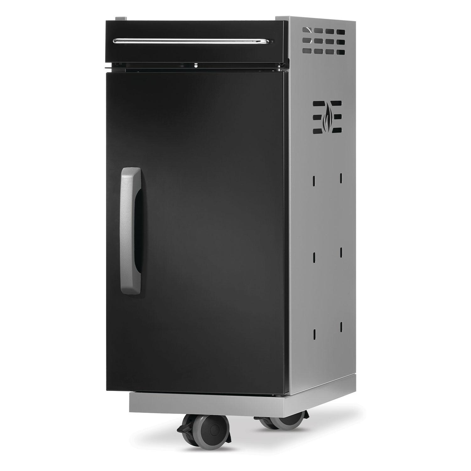 Napoleon 68009 Rogue PRO Grill Storage Left Hinge Cabinet Cart - Angled Left - White Background thumbnail