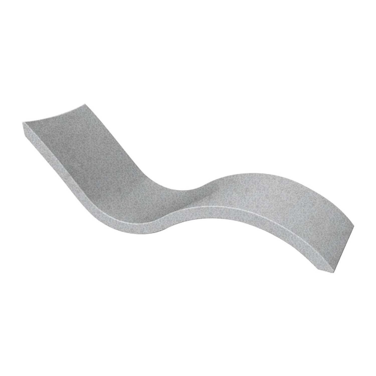 Ledge Lounger Signature In Pool Chaise Lounge - Granite Grey - White Background thumbnail