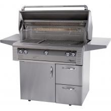 Alfresco LX2 42-Inch Propane Gas Grill On Deluxe Cart With Rotisserie - ALXE-42CD-LP image