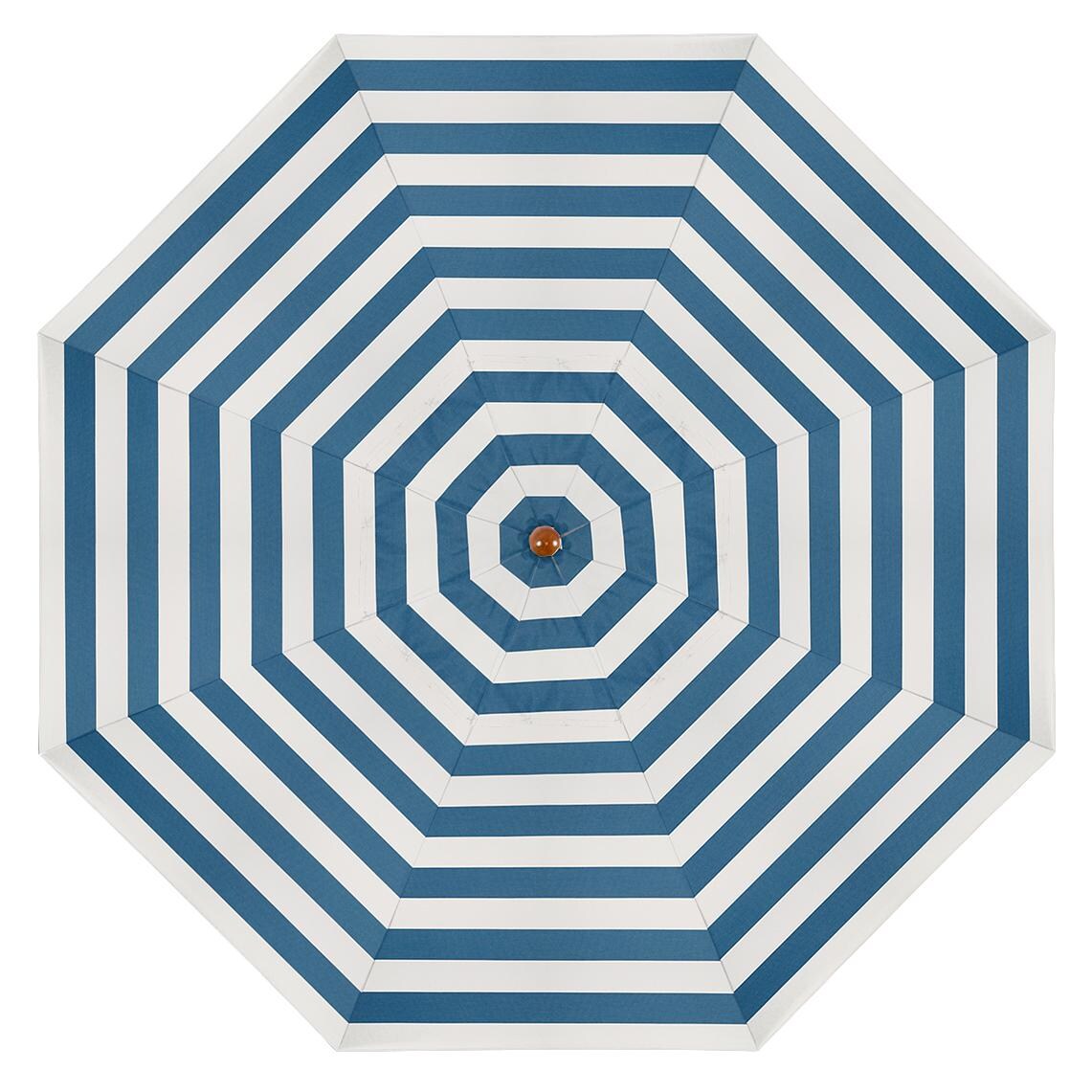 California Umbrella Grove Series 9 Ft Octagonal Hardwood Patio Umbrella W/ Push Lift - Canopy