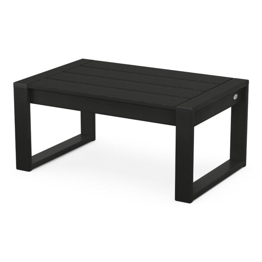 POLYWOOD EDGE Coffee Table in Black BBQGuys