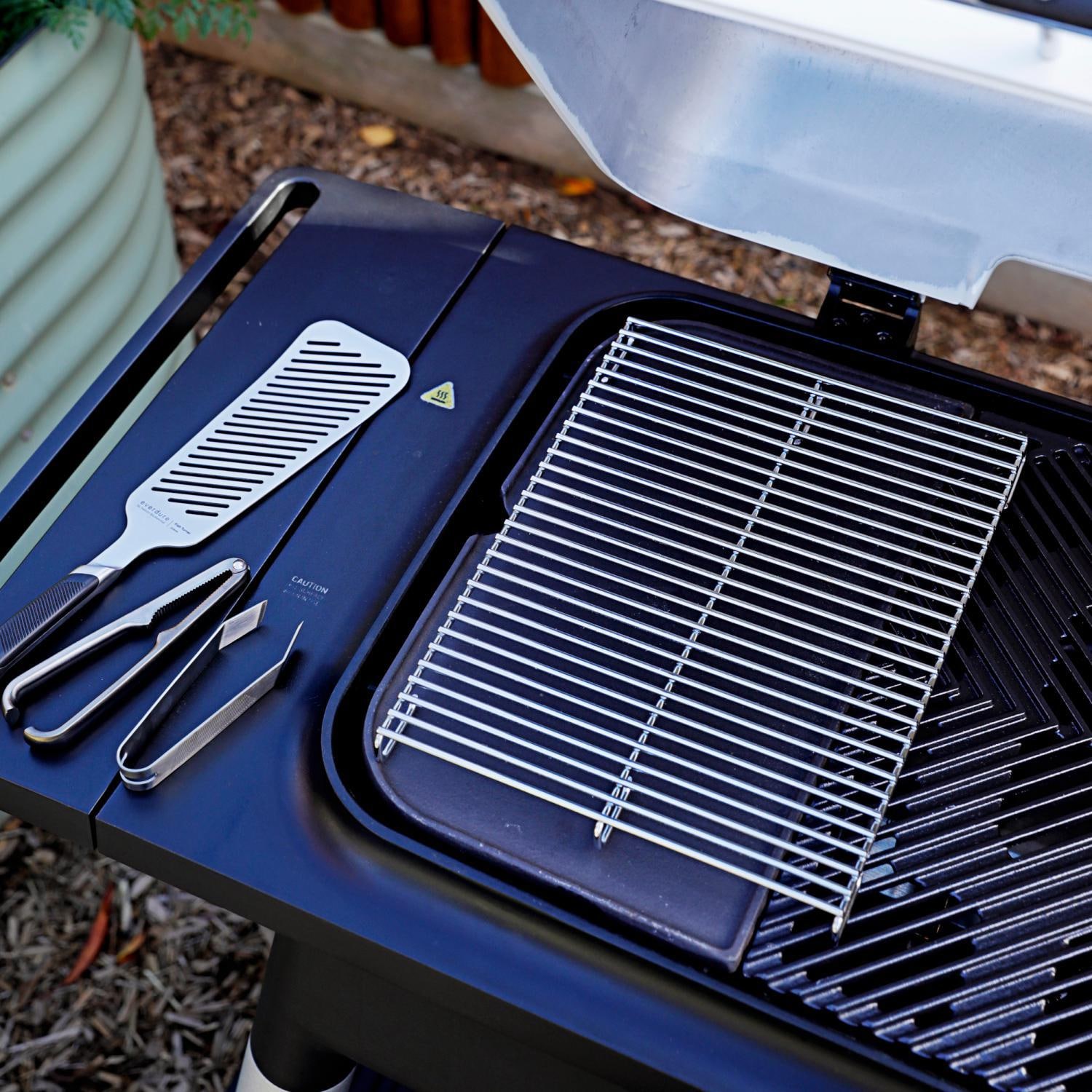 Everdure HBROASTR Roasting Rack For FORCE 48-Inch Or FURNACE 52-Inch Propane Grills - On Grill thumbnail