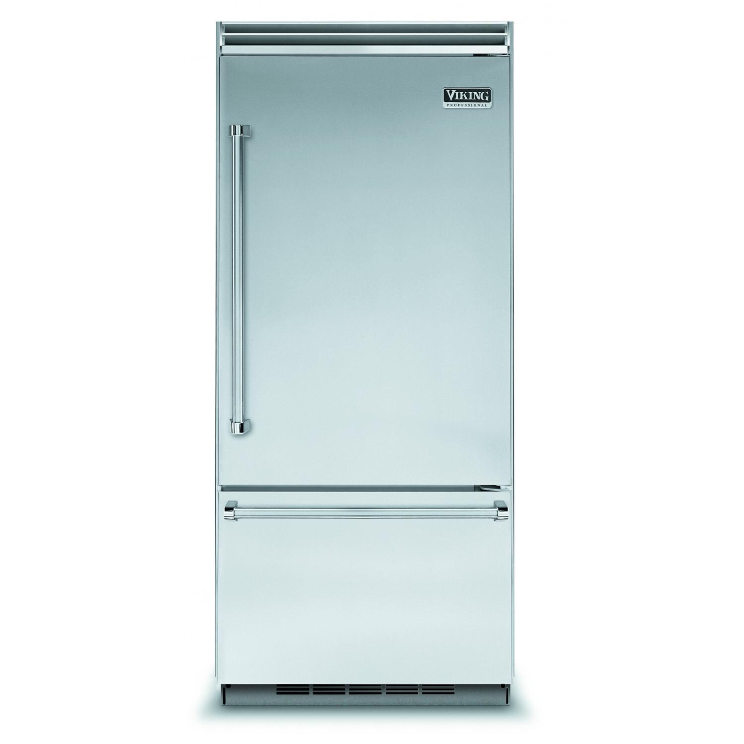Viking Professional 5 Series 36-Inch 20.4 Cu. Ft. Built-In Right Hinge Bottom Freezer Refrigerator - Stainless Steel - VCBB5363ERSS thumbnail
