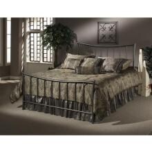 Hillsdale Edgewood Magnesium Pewter Metal Bed With Frame - Full - 1333BFR image