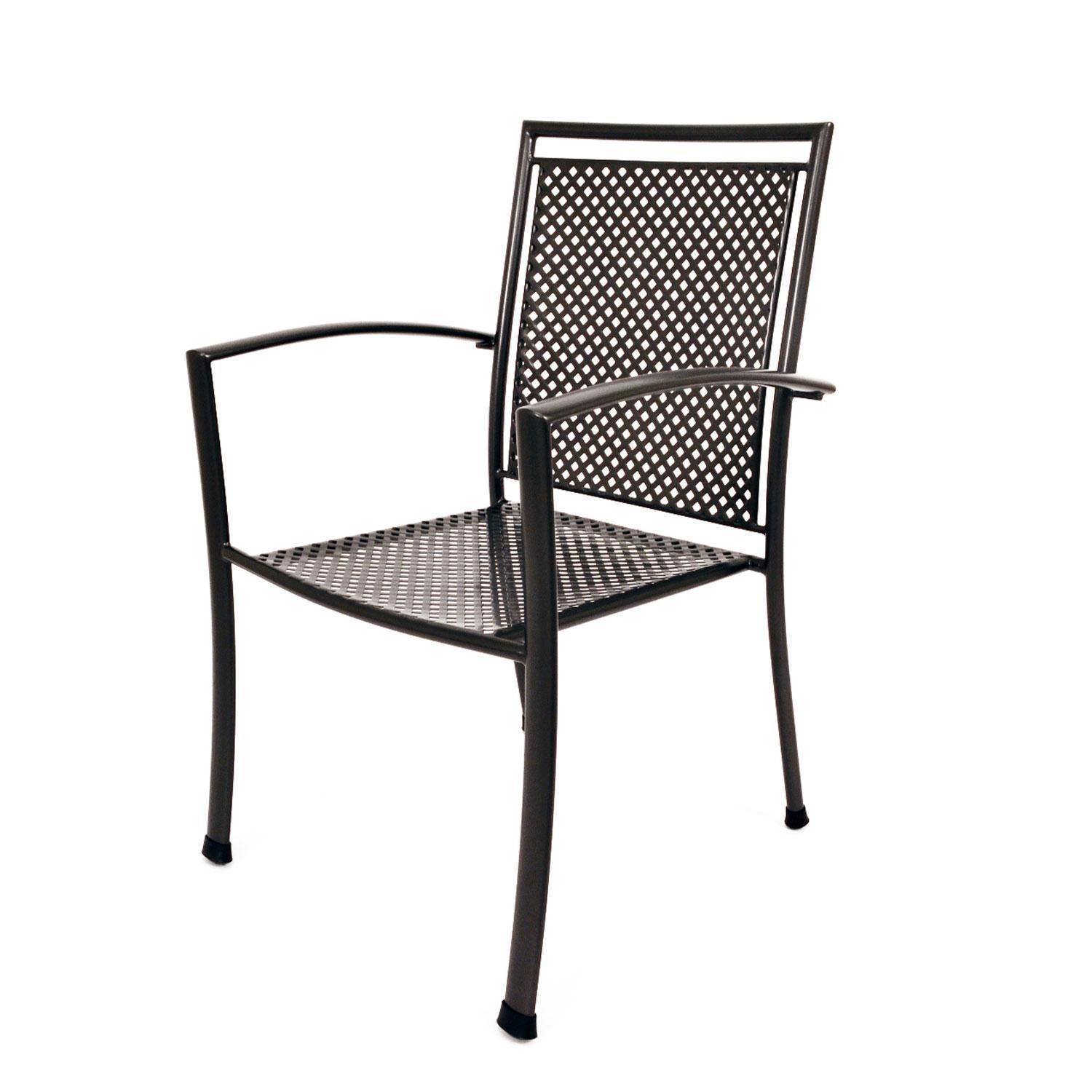 Reno 4 Pc Aluminum Dining Arm Chair Set By KETTLER