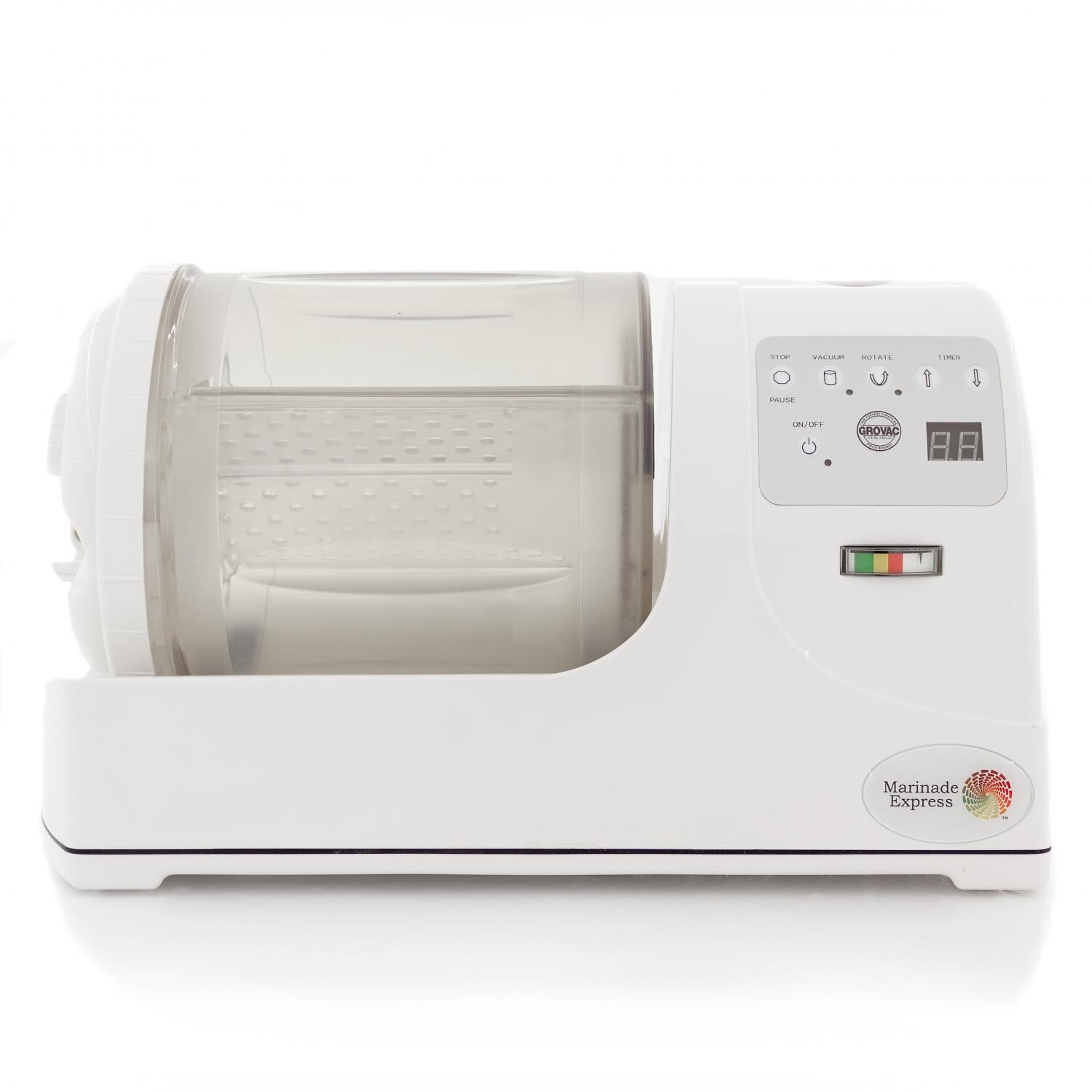 Marinade Express Tabletop Marinade Machine - Front View thumbnail