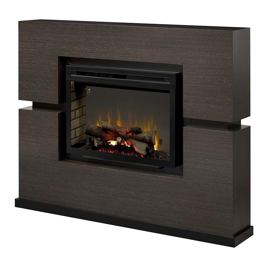 Dimplex - GDS33HL-1310RG - Multi-Fire XD Linwood 65-Inch Electric Fireplace & Mantel - Realogs - Rift Grey