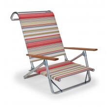 Original Mini-Sun Folding Aluminum Beach Chair By Telescope Casual - Fiesta image