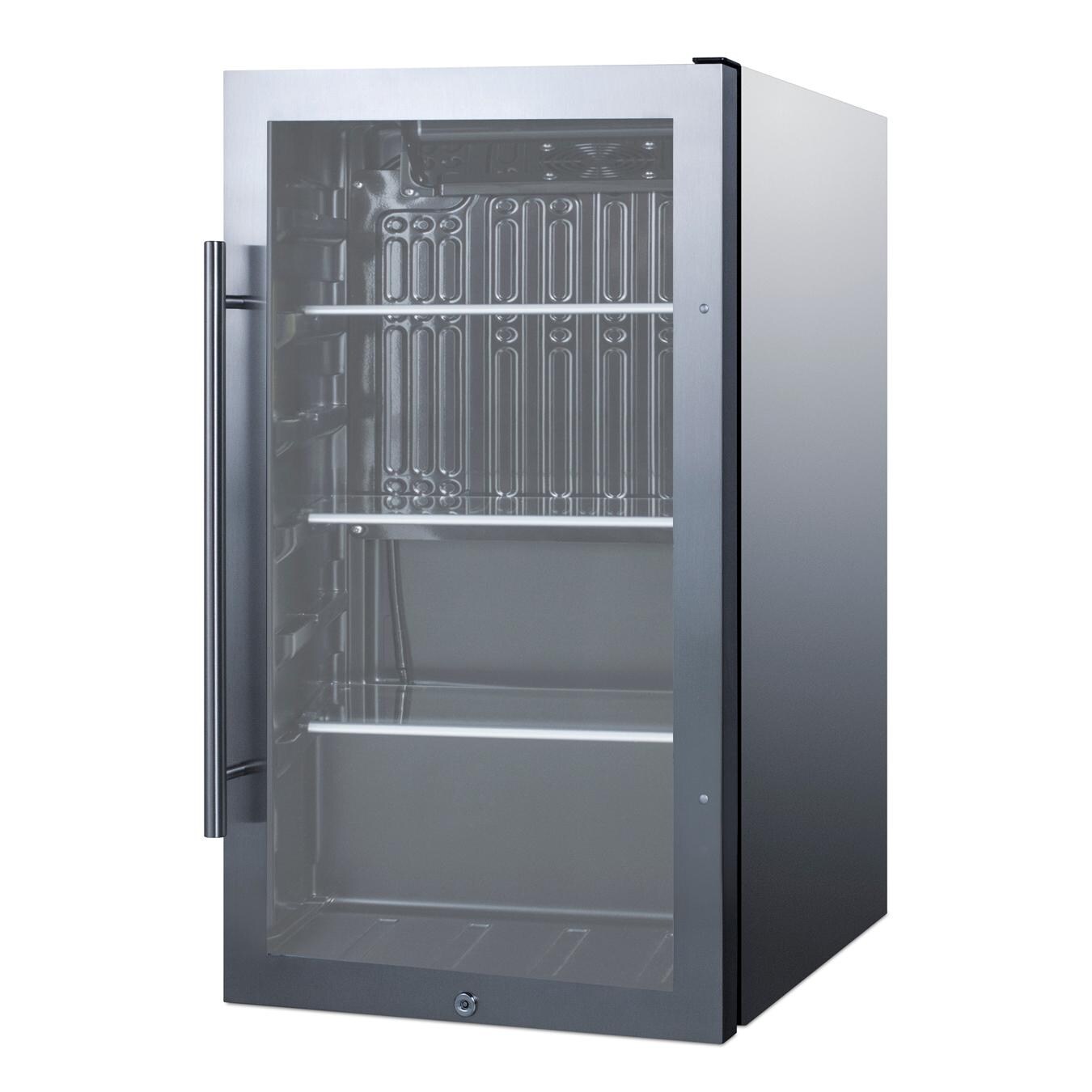 Summit Commercial 19Inch 3.1 Cu. Ft. Shallow Depth Outdoor Rated